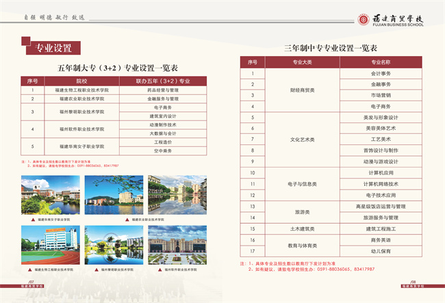 2023年福建商貿(mào)學(xué)校志愿填報