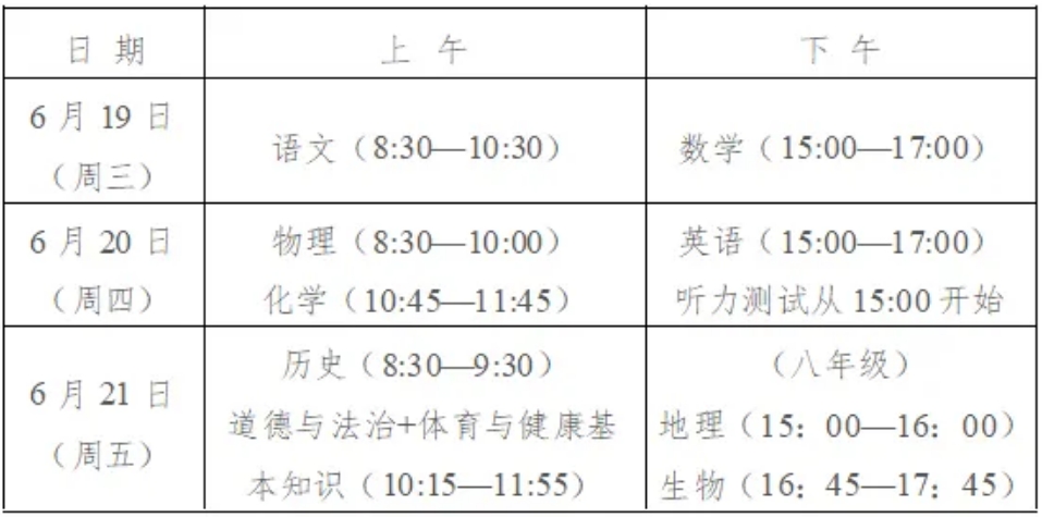快看！2024南平中招政策主要三大調整一新增