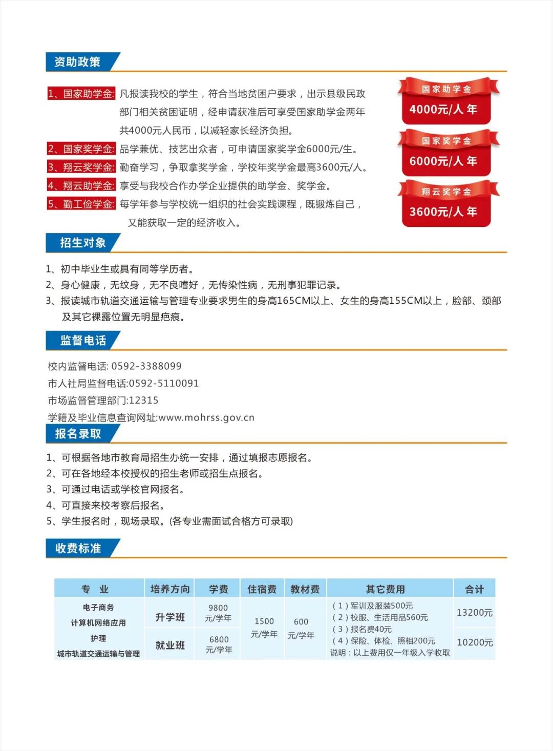 廈門翔云技術(shù)學校丨大嶝的這家技術(shù)學校開始招生啦!