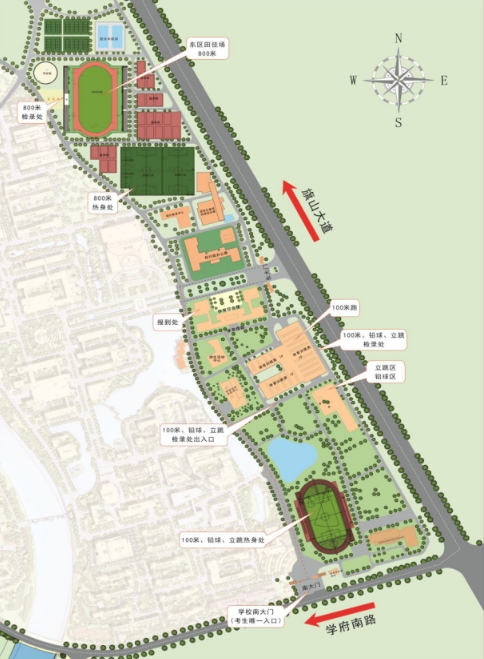 2025年福建省普通高校招生體育類專業(yè)省級(jí)統(tǒng)一考試地圖